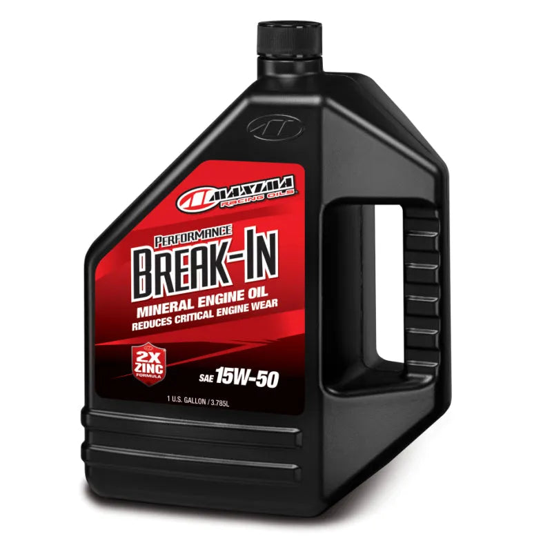 Maxima Performance Auto Performance Break-In 15W-50 Mineral Engine Oil - 128oz