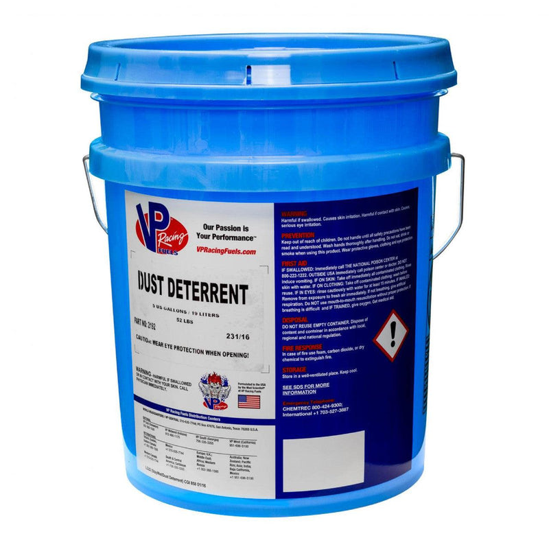 2192 Vp Racing Dust Deterrent 5 Gal Pail