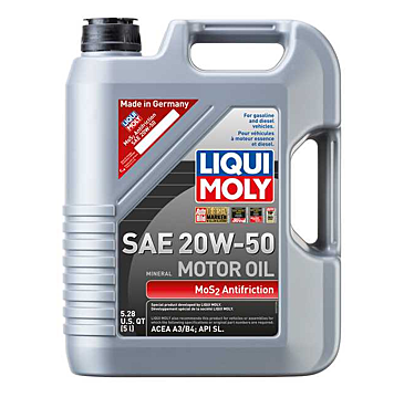 Liqui Moly MoS2 Antifriction Motoroil SAE 20W-50