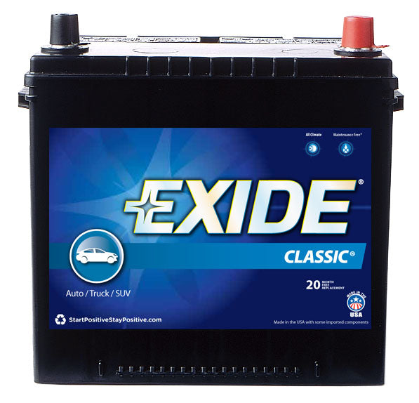 S35 Exide Technologies Battery; Sprinter Classic; OE Replacement; 35 BCI Group Size; 12 Volts