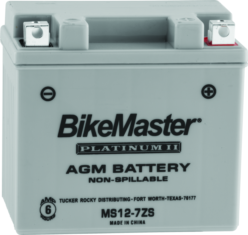 BikeMaster AGM Battery - MS12-7ZS - 780742