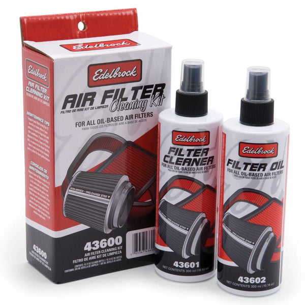 43600 Edelbrock Air Filter Cleaner Kit With Filter Cleaner And Filter