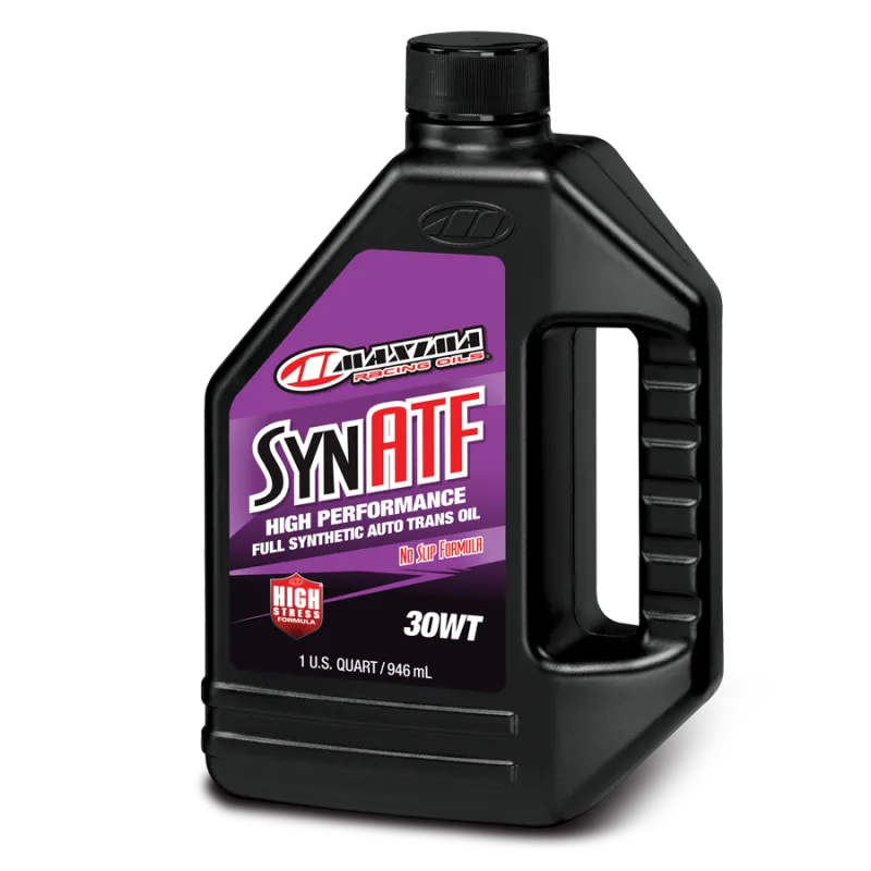 Maxima Performance Auto Synthetic Racing ATF 30WT Full Synthetic Auto Trans Oil - Quart