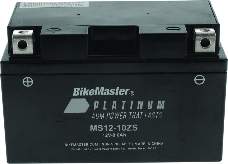 BikeMaster AGM Battery - MS12-10ZS - 780701