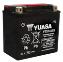 Yuasa YTX14-BS Maintenance Free AGM 12 Volt Battery (Bottle Supplied)