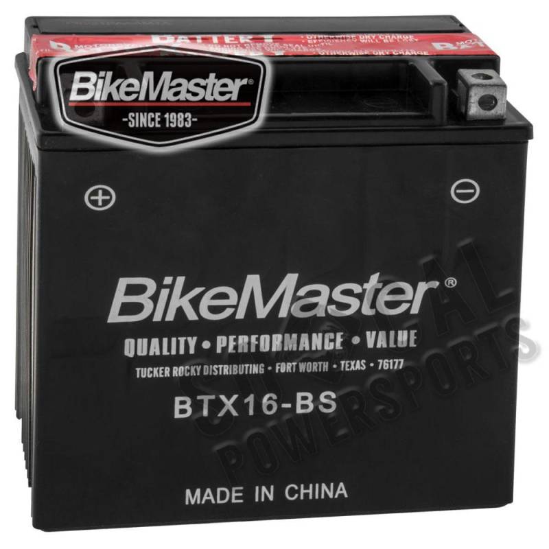 BikeMaster BTX16-BS Battery - 781326