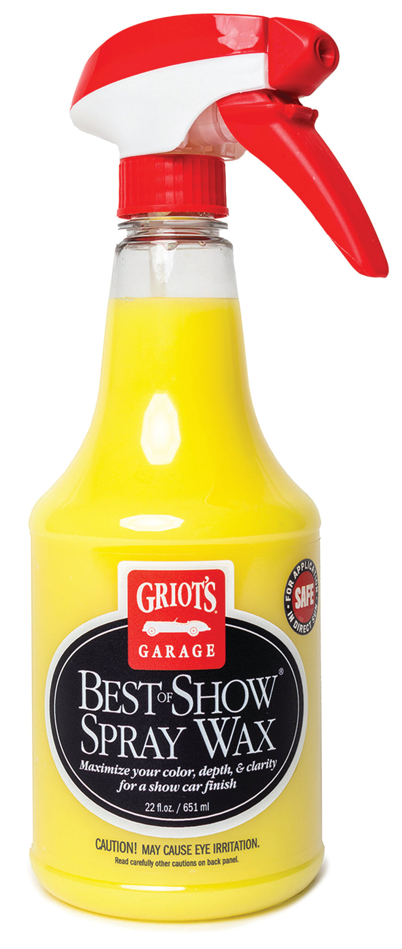 Griot's Garage 10968 Best of Show Spray Wax 22oz