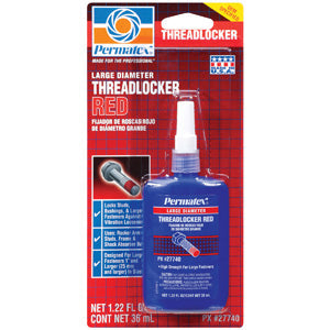 27740 Permtx-Lockt Threadlocker Red/Lg Diam