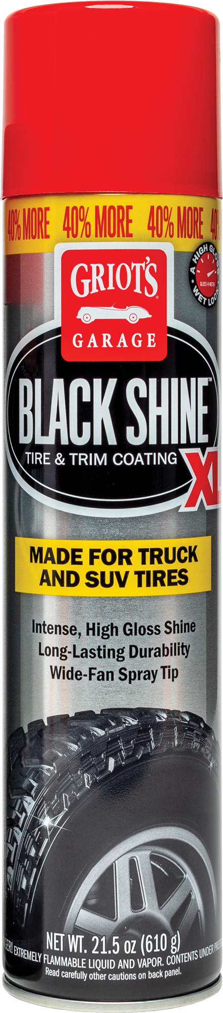 Griot's Garage 10850 Black Shine XL 21.5oz