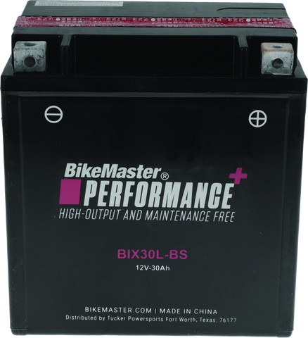 BikeMaster BIX30L-BS Battery - 781139