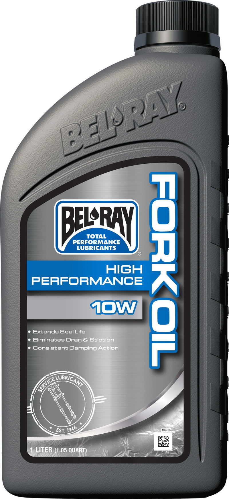 Bel-Ray 99320-B1LW High-Performance Fork Oil 10W 1L