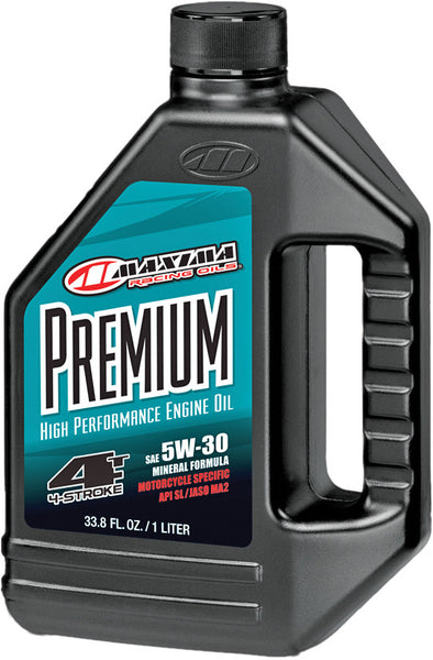 Maxima 399128 Premium 4T 5W-30 1Gal 4/Case