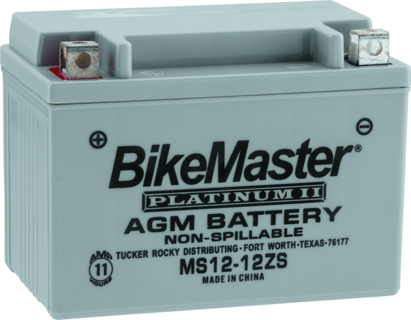 BikeMaster AGM Battery - MS12-12ZS - 780709