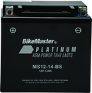 BikeMaster AGM Battery - MS12-14-BS - 780713