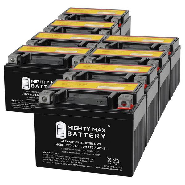 BikeMaster BTX4L-BS Battery - 781306