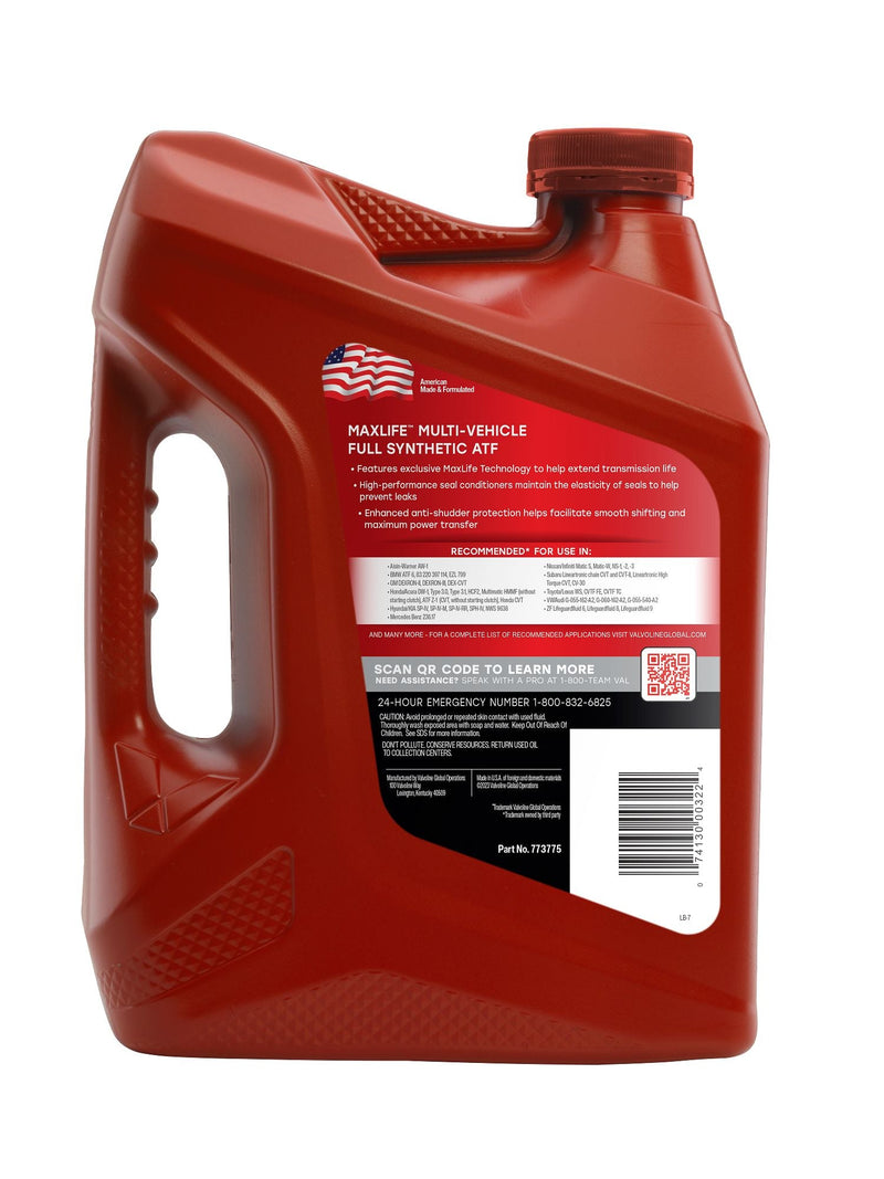 Valvoline Multi-Vehicle (ATF) Full Synthetic Automatic Transmission Fluid