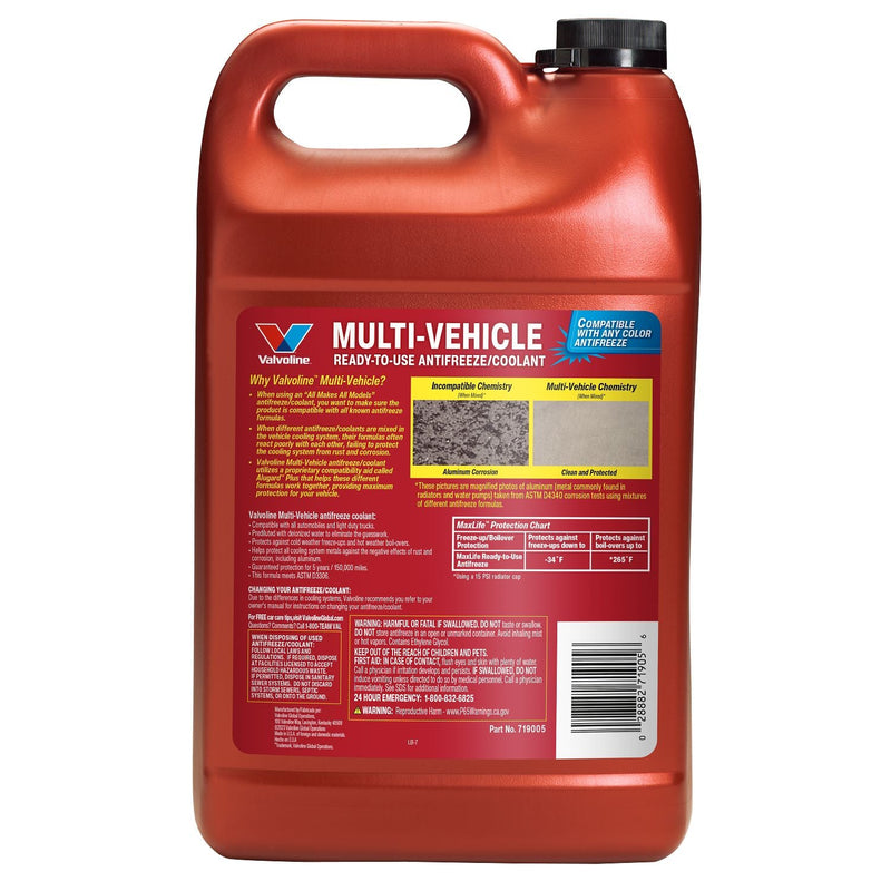 Valvoline Multi-Vehicle 50/50 Prediluted Antifreeze