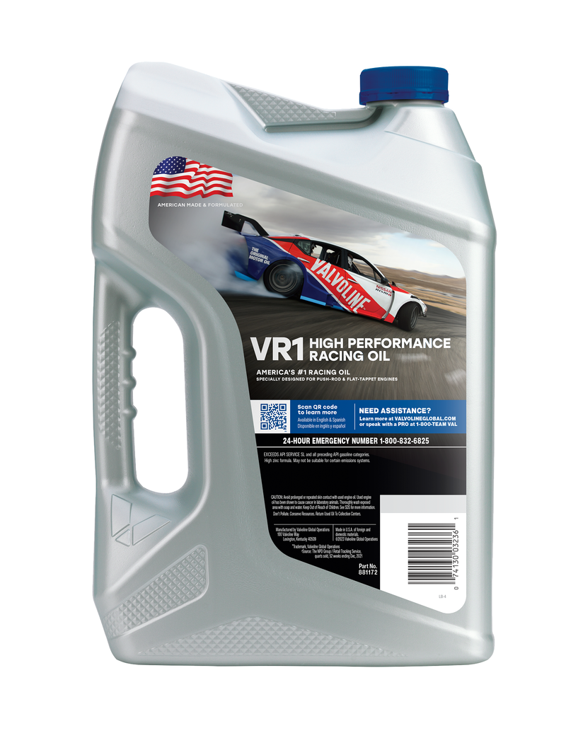 Valvoline VR1 Racing Motor Oil SAE 20W-50